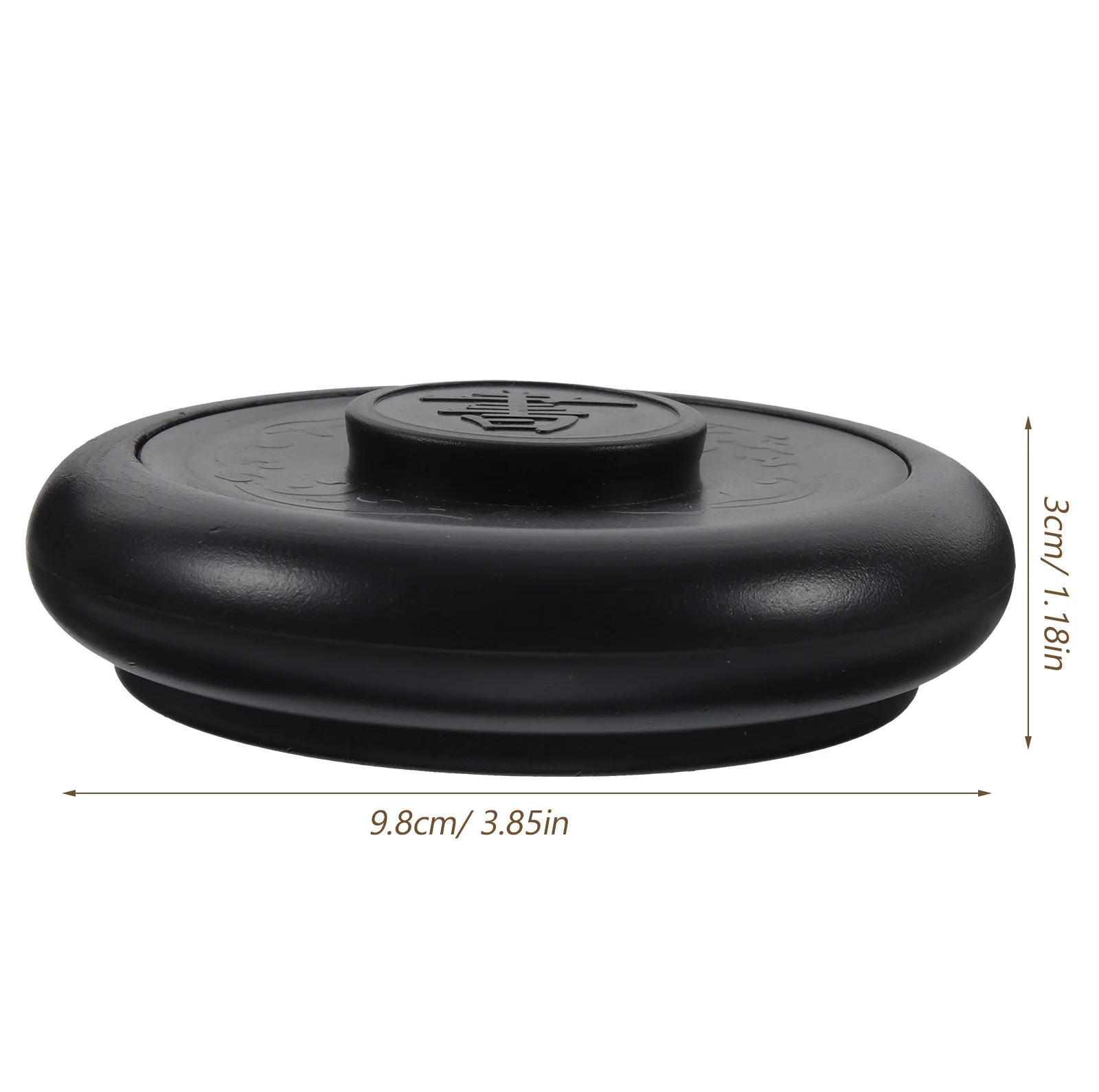 الحفاظ على Inkslab الخط Inkstone تصميم بغطاء بلاستيكي لرسومات الكتابة وطحن طلاء غير قابل للتقشير وصناعة متقنة #4