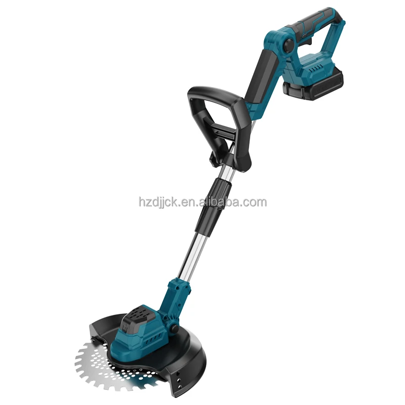 Cordless Electric Lawn Mower Small Household Brushless Rechargeable Field Mower High-Power Cutter DIY Grade