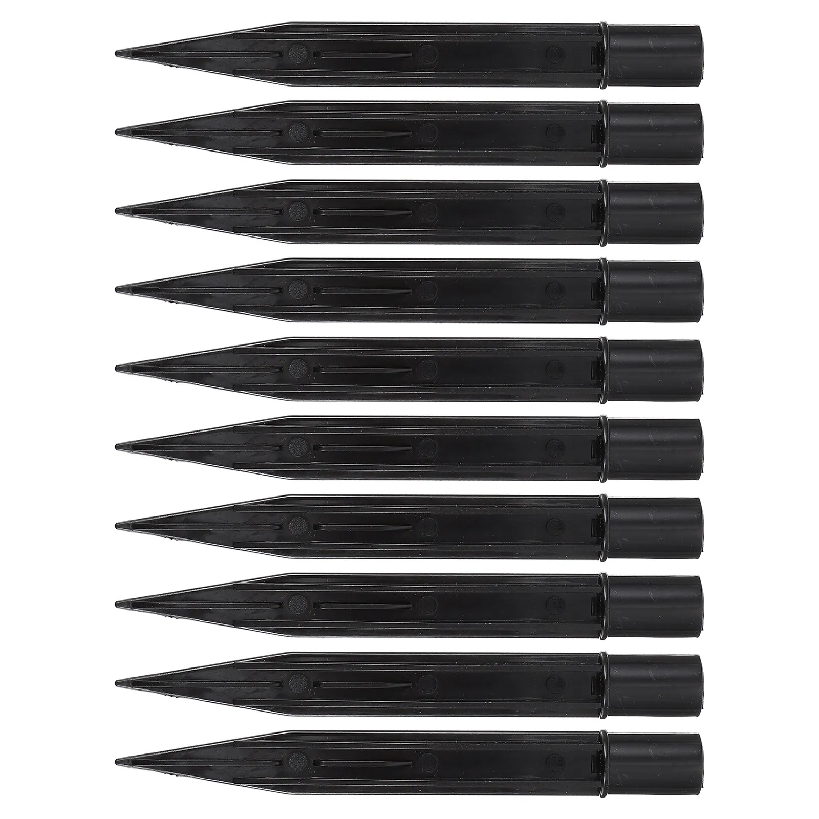 

10 шт. светодиодных солнечных садовых светильников на колышках для наружного освещения ландшафта, патио, дорожек, ночного освещения