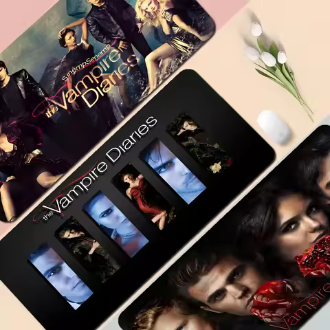 The Vampire Diaries Extra Large Gaming Laptop Computer Desk Mat Mouse Pad Mouse Mat Notbook Mousepad Gamer