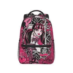 Monster High By Airi Backpacks Casual Portable Bags Monster High Dolls School Bag Students Gifts