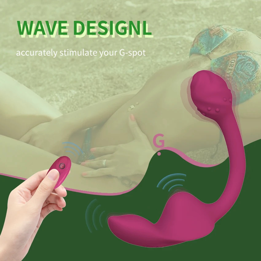 Wearable Vibrating Panty Sex Toy for Women G Spot Vibrator Clitoris Stimulator Massager Wireless Remote Control Vibrator Adult