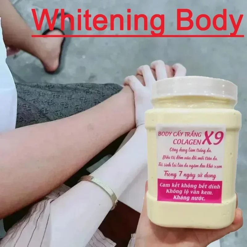 

900g Body Cream Collagen Deep Moisturizing Brightening Skin Tone Lightening Melanin Large Capacity Body Lotion