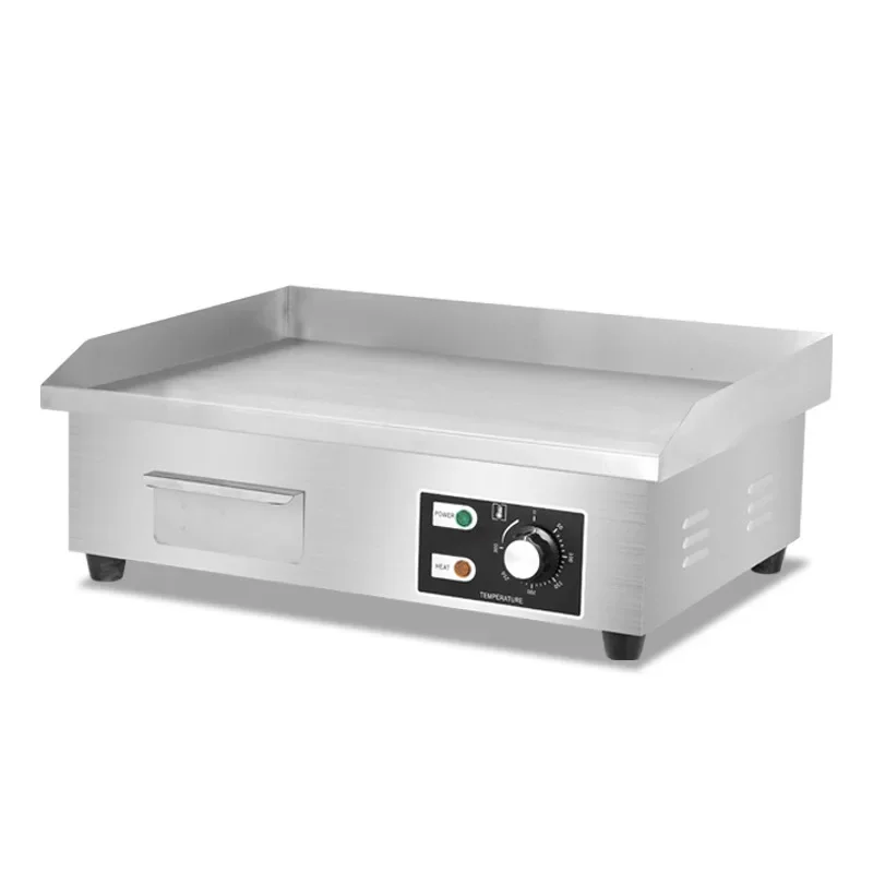 Multifunctional Commercial Electric Grilling Furnace Machine Stall Teppanyaki Squid Grilled Cold Noodles Electric Grilling