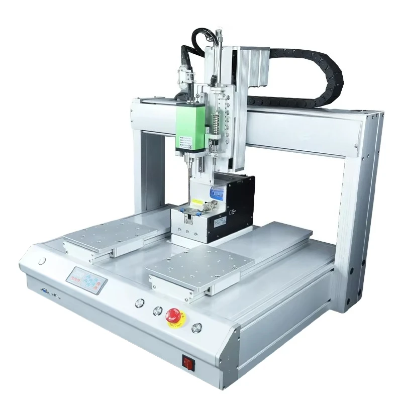 Automatic Screw Bolt Nut Tightening Machine BZY Brand PLC-Controlled 1 kW Power Motor-Driven Assembling Line Fixing Machinery 1