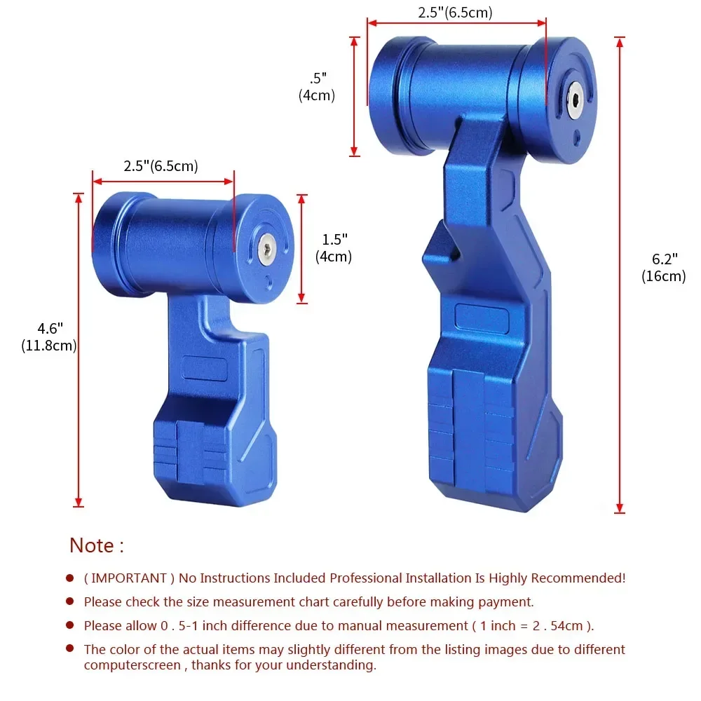 Car 1Pc Universal Aluminum Aircraft Style Gear Shift Knob M8/M10/M12 Thread 12/16cm Manual Shifter Interior Mod Parts