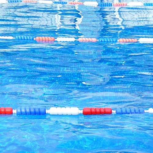 

12cm/15cm Diameter 25 Meter Competition Swimming Pool lane Rope Divider with Hook