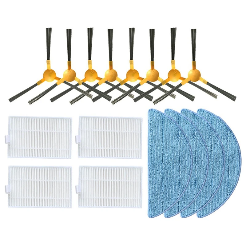 Accessoires de rechange pour aspirateur Proscenic, brosse latérale principale, vadrouille, gril, filtre Hepa, pièces de rechange, 800T, LIECTROaffiliés, C30B, E30