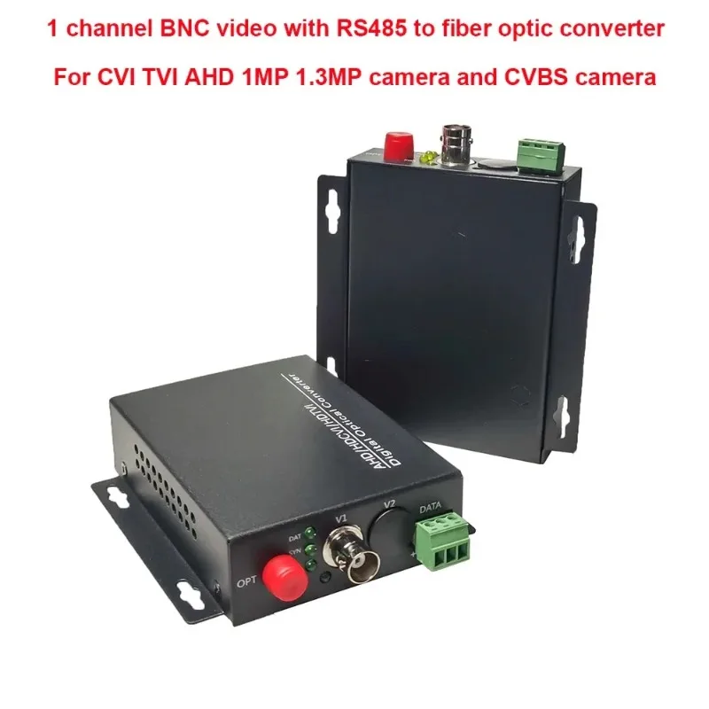 

Уникальный 1-портовый аналоговый коаксиальный HD-видео в оптоволоконный медиаконвертер BNC и RS485 данных через оптоволокно для системы видеонаблюдения TX RX K