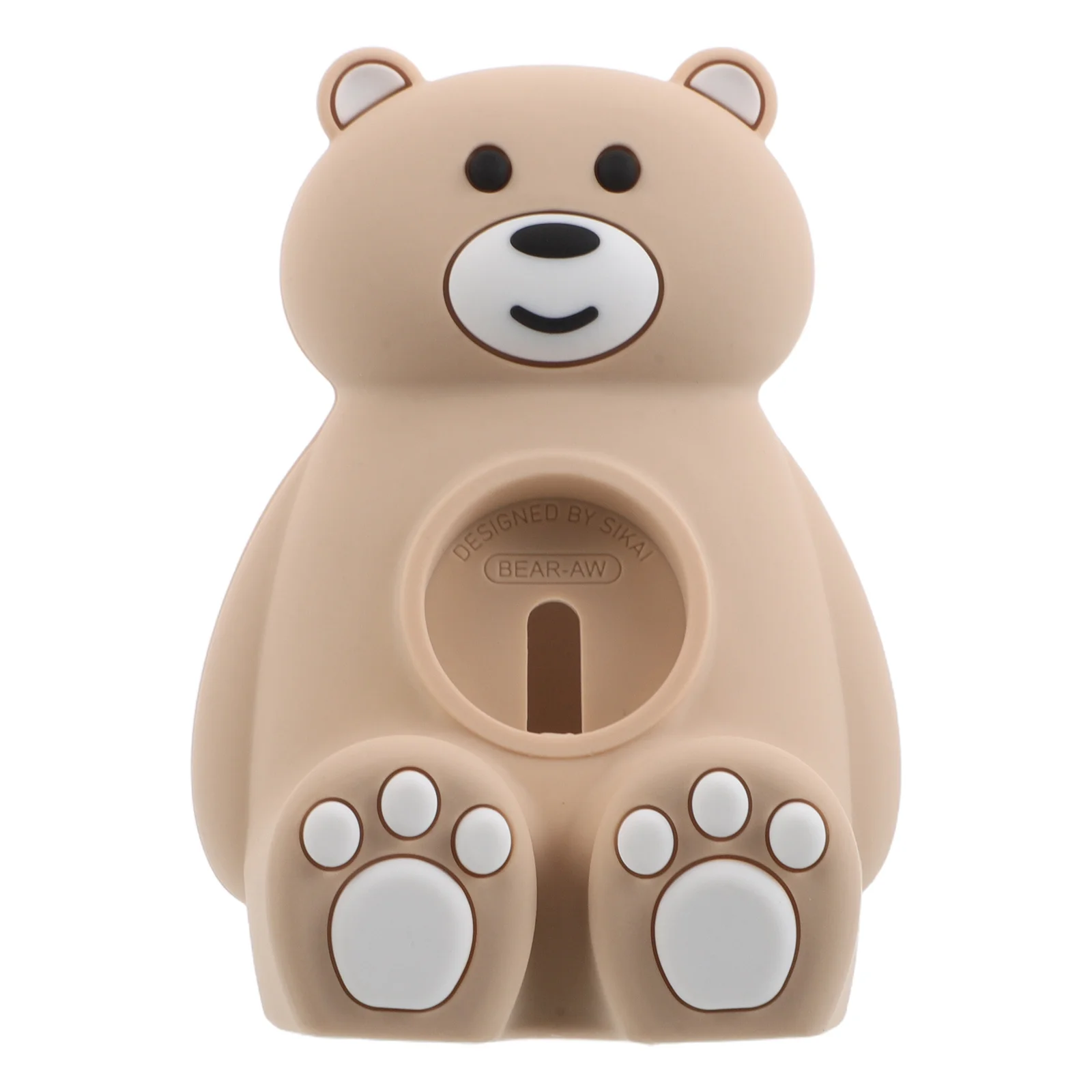 

Watch Charging Stand, Cute Bear Silicone Holder For Smartwatch, Vertical Desktop Charging Base For Home Office, Tabletop