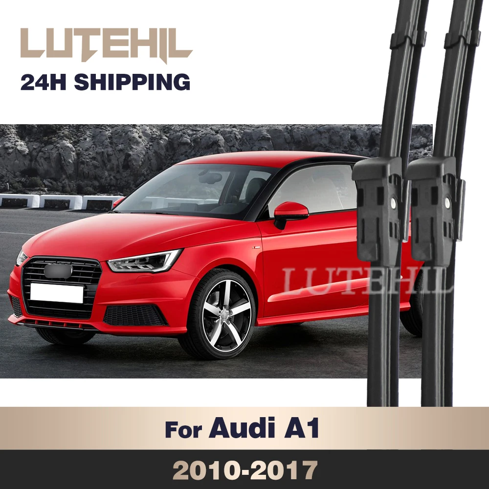 

LUTEHIL Wiper For Audi A1 MK1 2010-2017 2011 2012 2013 2014 2015 2016 Front Wiper Blades Windshield Windscreen Window 24"+16"