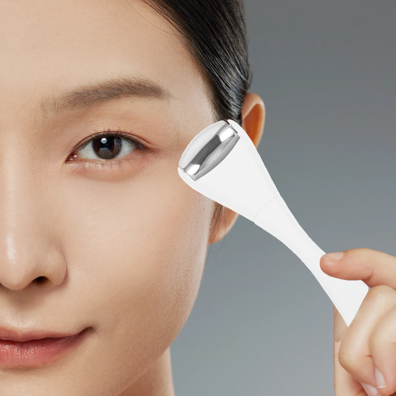 Wałek do masażu twarzy i okolic oczu, trwałe narzędzie do pielęgnacji skóry, redukujące opuchliznę, masażer do twarzy dla kobiet, narzędzie do masażu oczu.