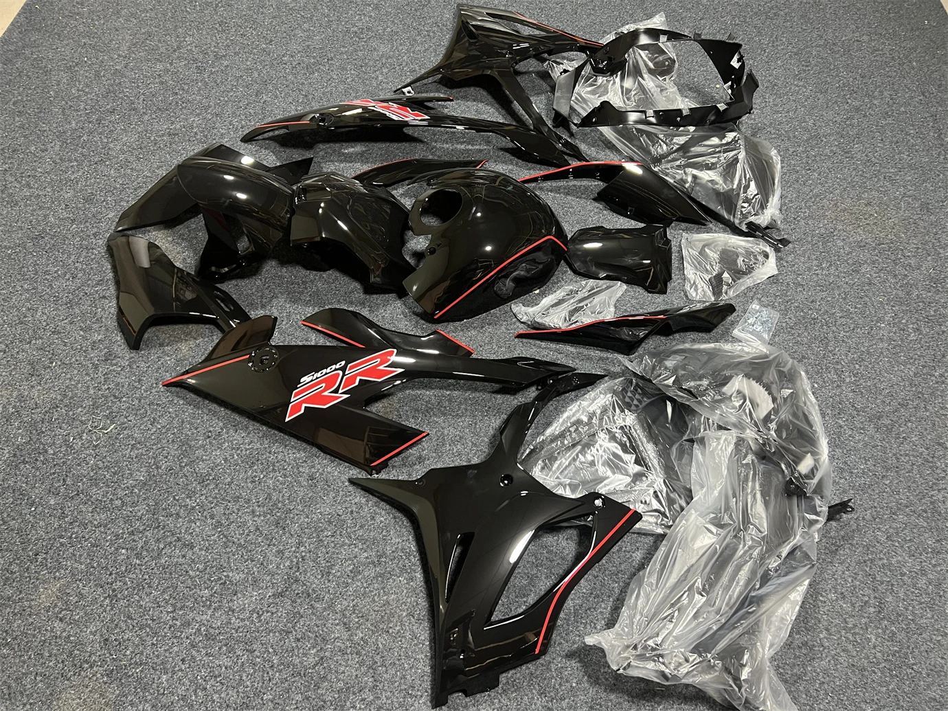 Motorcycle Fairing Kit fits the S1000RR 19 2021 22 year S1000 2019 2020 2021 2022 Fairing red Black motorcycle housing