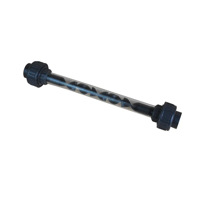 pipeline mixer for Treated water ozone medicament mixed static mixer pvc pipe mixer