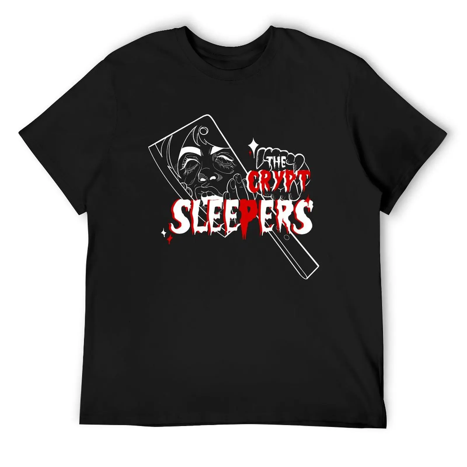 The Crypt Sleepers (white logo variant) T-Shirt for a boy plus size clothes mens designer clothes