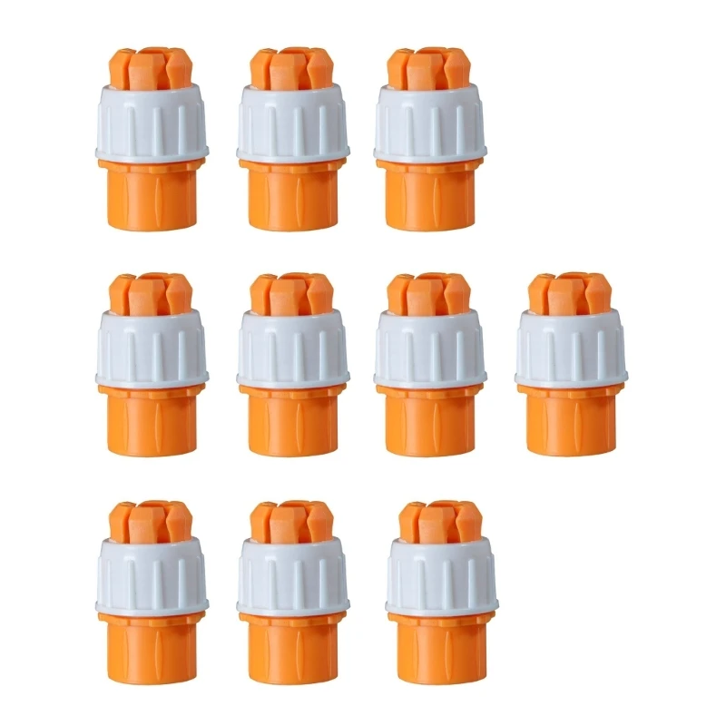  Water Pipe Faucet Adapter Plastic Pipe Quick Connector for Multiple Hose Sizes