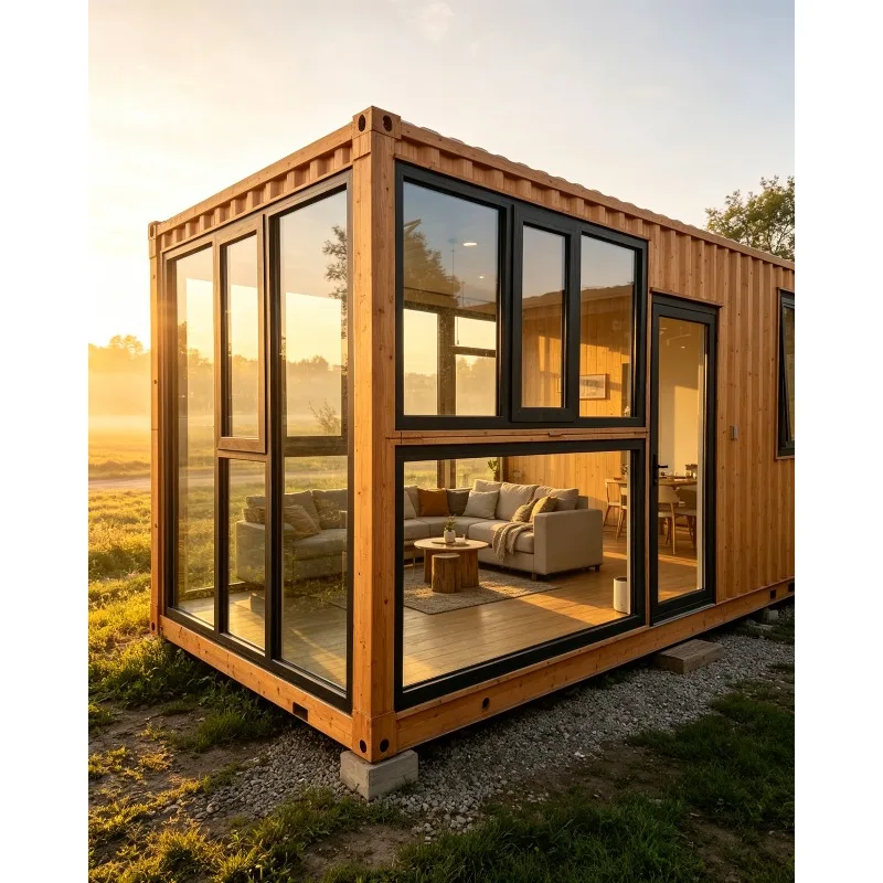 

Wholesale Customizable Steel Container House Prefabricated Movable Folding Single Room Economical Flat Pack for Office Building