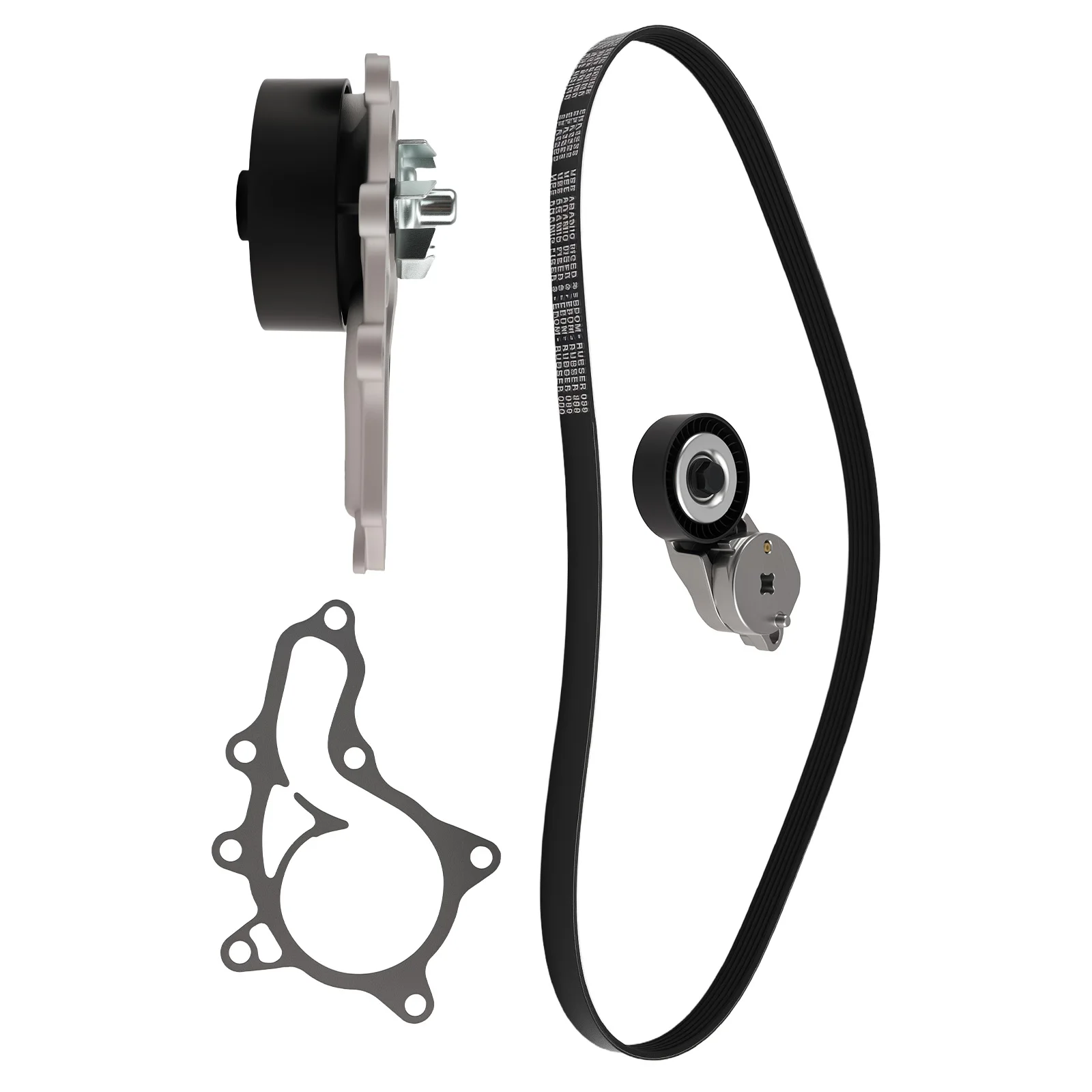 

Serpentine Belt Tensioner Water Pump Kit for Toyota Venza Highlander 2.7L 39106