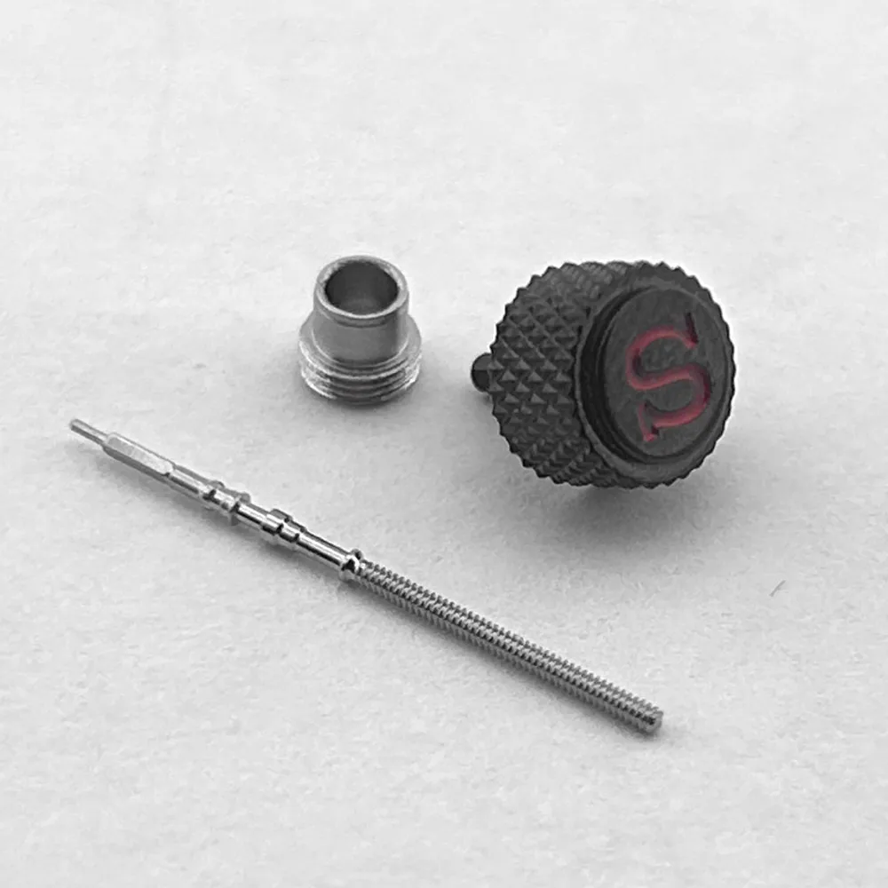 Einschraubbares GMT-Tauchergehäuse, silberne Krone, Ersatz-Uhrenkrone, keine „S“-Gravur und mit eingraviertem „S“, passend für NH34 NH35 NH36 Uhrwerke. – Detail 32
