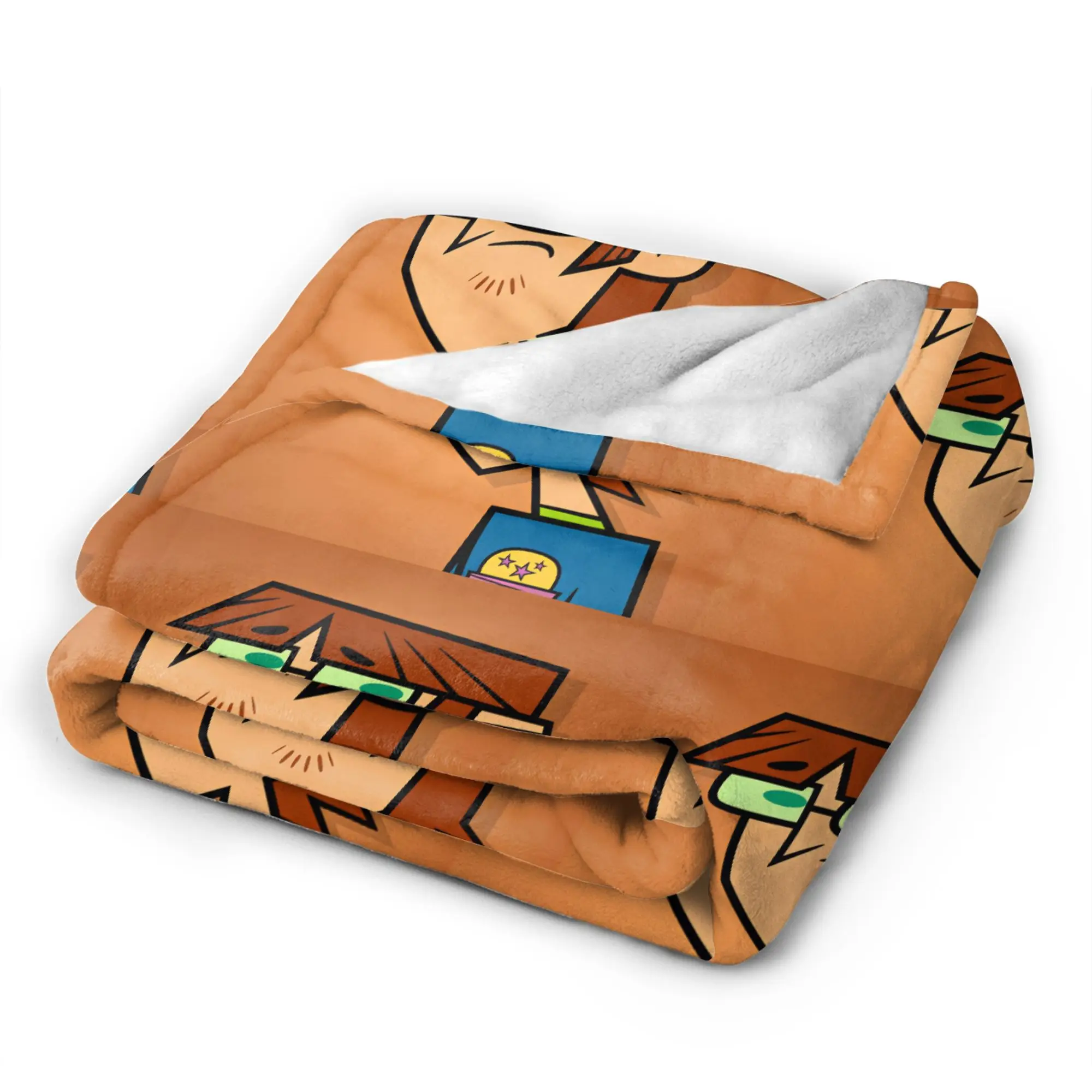 Totals Dramas Warm Blanket For Couch Bed Harold Print Throw Blanket Winter Travel Office Flannel Bedspread