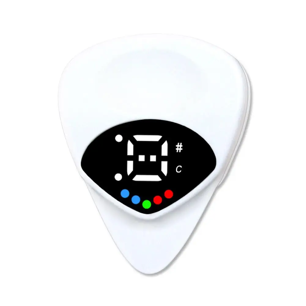 Guitar Picks with Built In Tunner Real Time Monitoring Best Choice For Acoustic And Electric Instrument Players