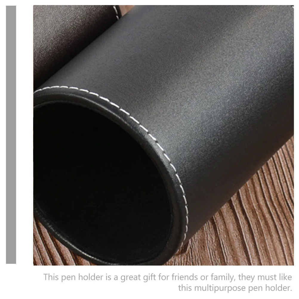 

Pen Holder Desktop Stationery Storage Cylinder Bucket For Pens Pencils Makeup Brushes Glasses Home Office School Use