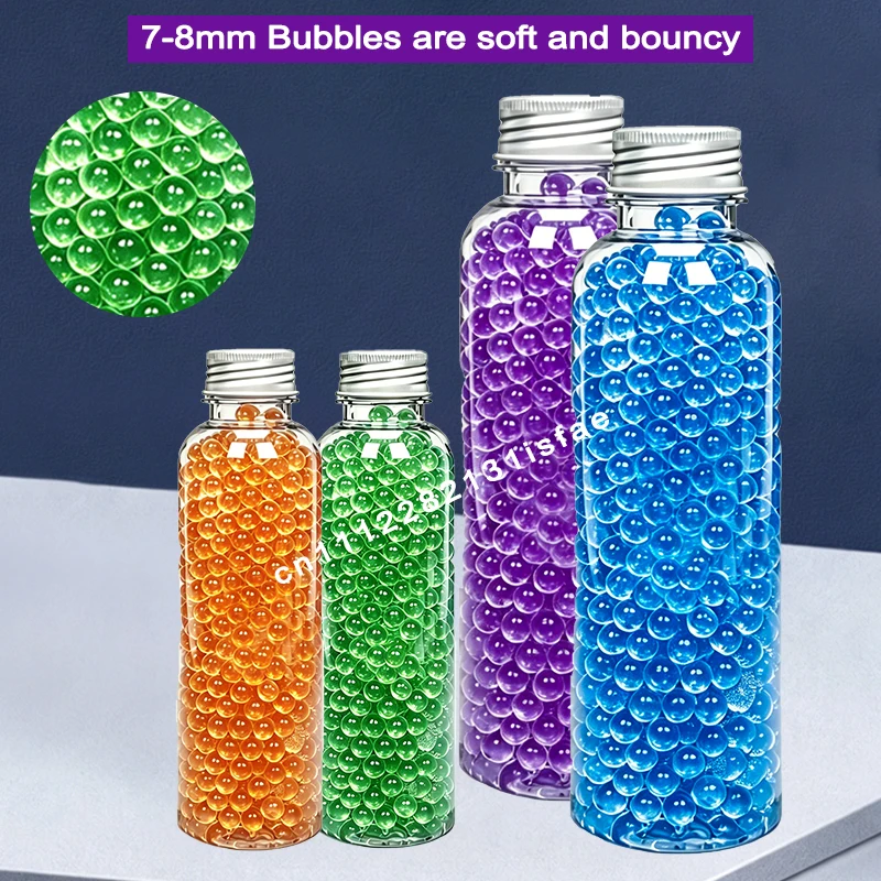 306PCS-7-8mm BB-Soft Balls Good Elasticity Bouncy Children Outdoor Play Matching Accessories