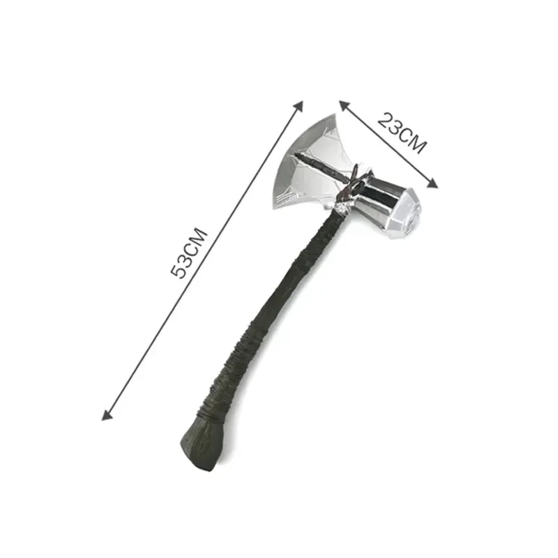 Figurka Thor Stormbreaker 53 cm, zabawki, młot, topór, model ML Legends, rekwizyty do cosplay na Halloween, prezent do odgrywania ról dla dzieci — zdjęcie 6