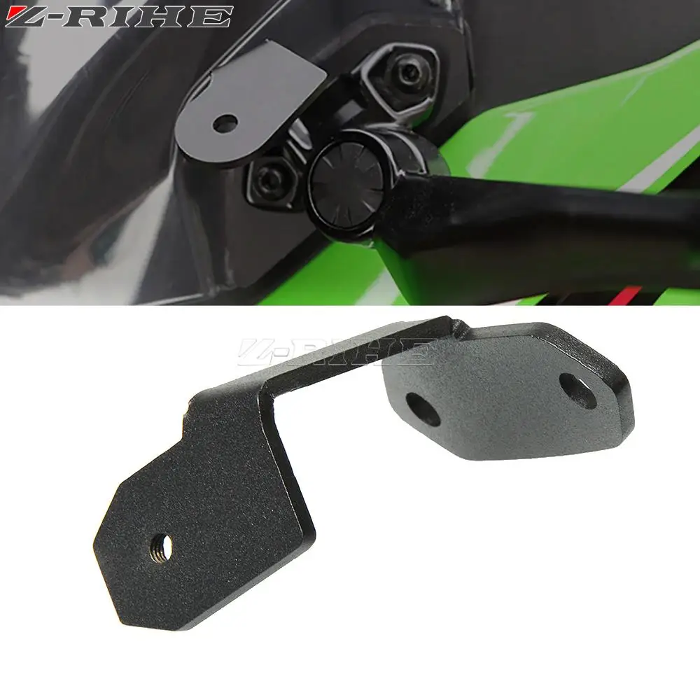 

Ninja 400 NINJA400 Steel Left DVR Bracket Riding Navigation Automobile Data Recorder Bracket for KAWASAKI NINJA 400 2018 2019