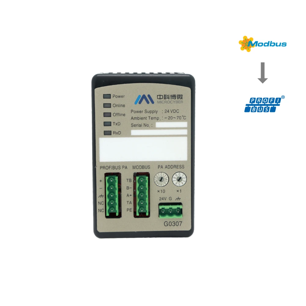 RS485 Modbus RTU To Profibus PA Bus Interface Converter