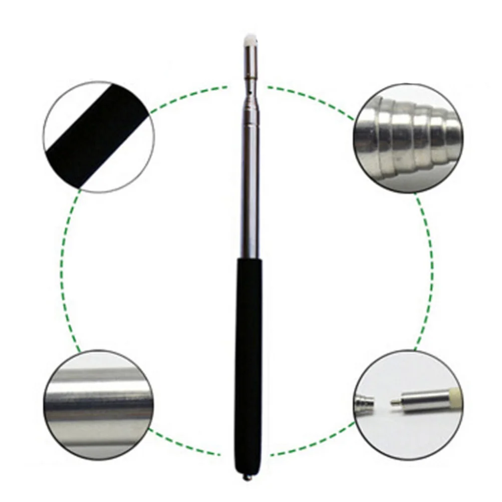 

2 Pcs Teaching Pen Hand Extendable Teachers Presenter Classroom Telescopic Retractable