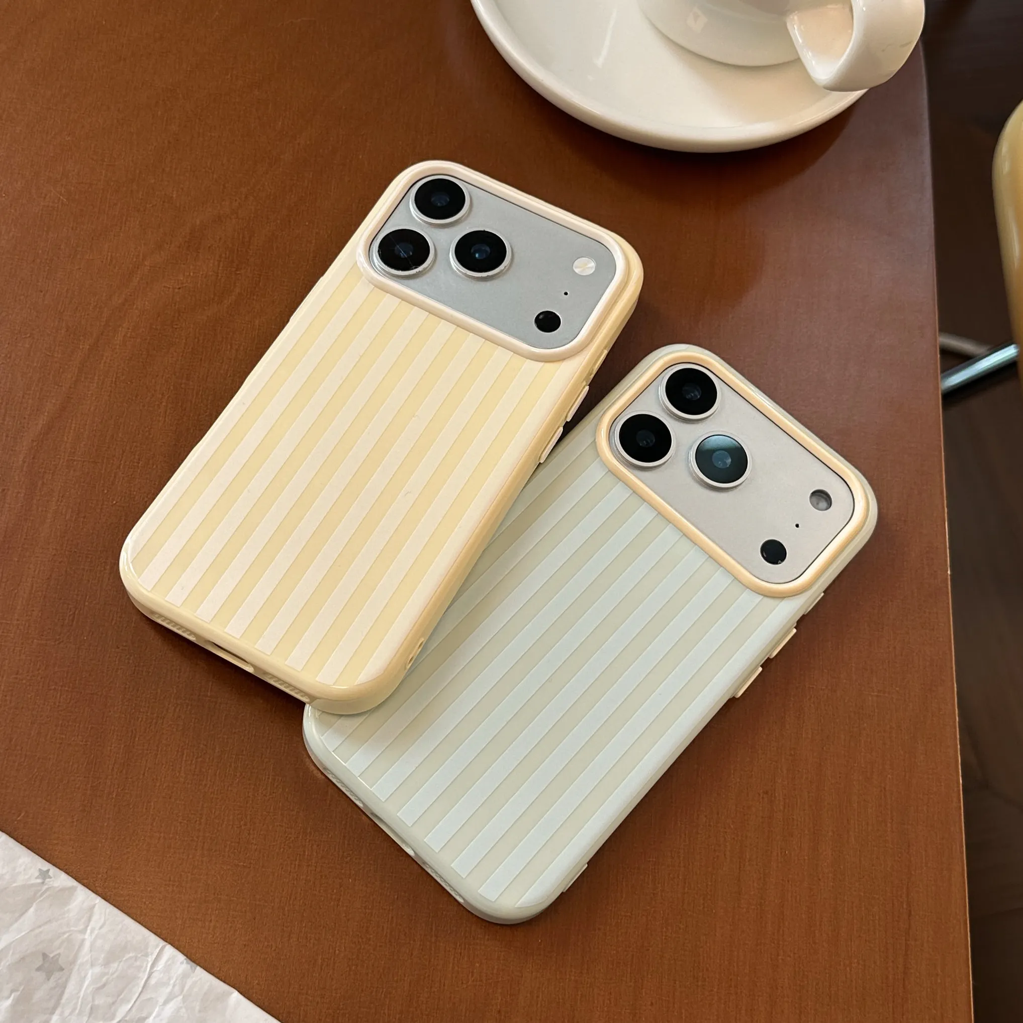 Phone Case For Samsung Galaxy S24 S25 Plus S23 S26 Ultra A56 A55 A57 A37 A06 A07 A15 A17 A35 A27 A26 Colorful Stripe INS Cover