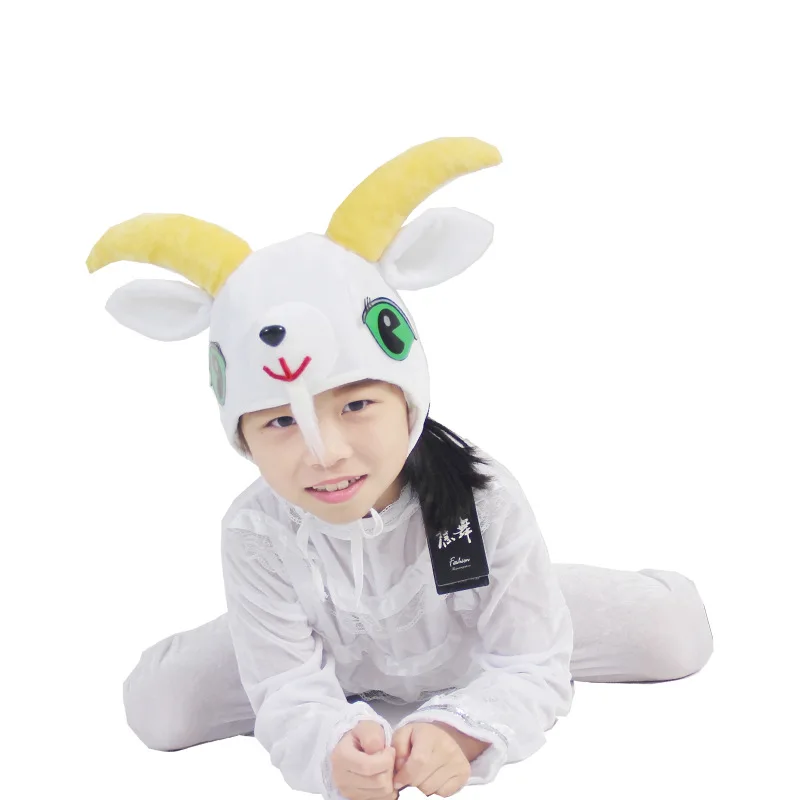 Children's Animal Cartoon Black Goat Performance Suit Cute Sheep Dance Performance Costume Children's Halloween Cosplay image 5