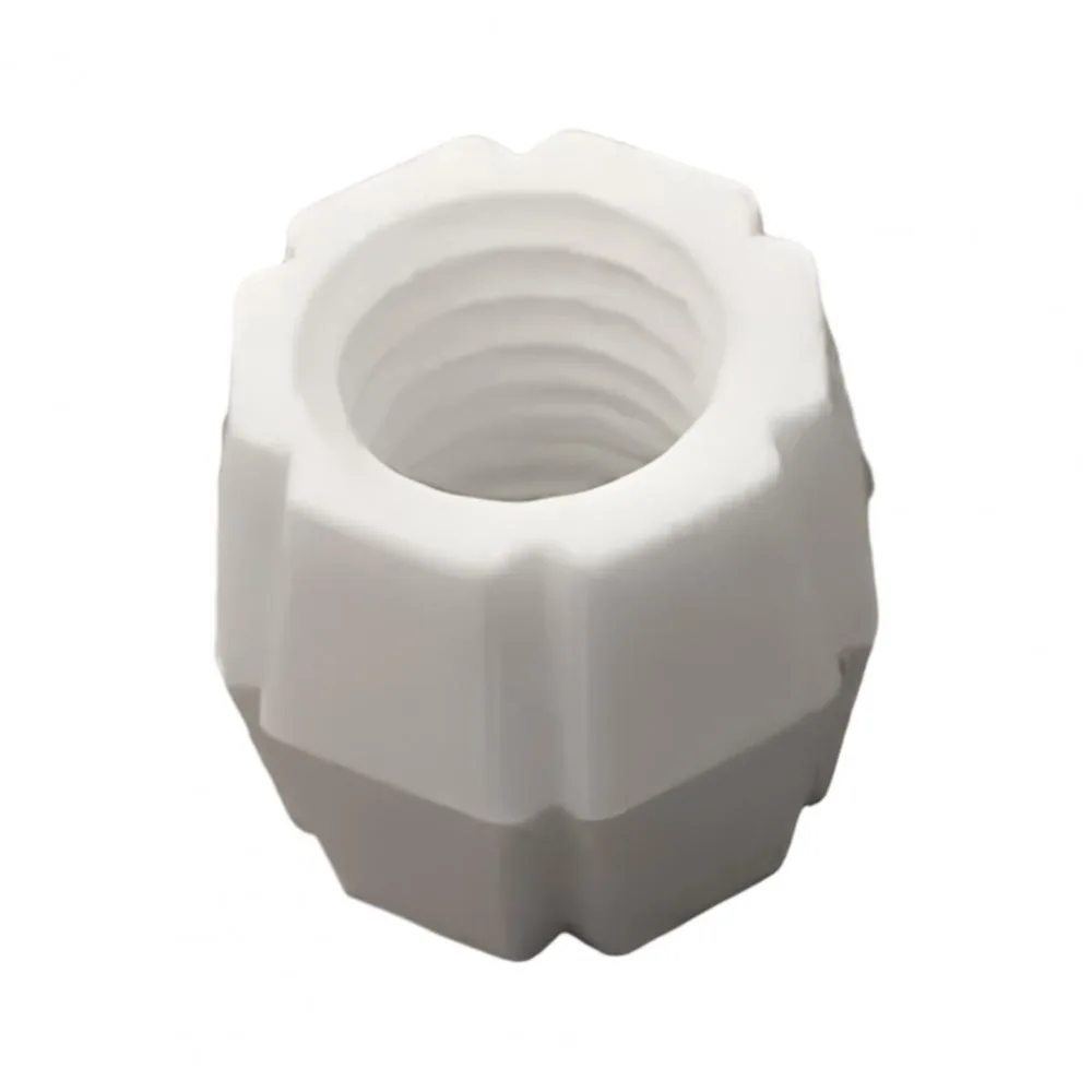 Compact Design 3D printed toothpaste squeezer Easy Dispensing Reusable Toothpaste Refill Adapters Travel-Friendly White