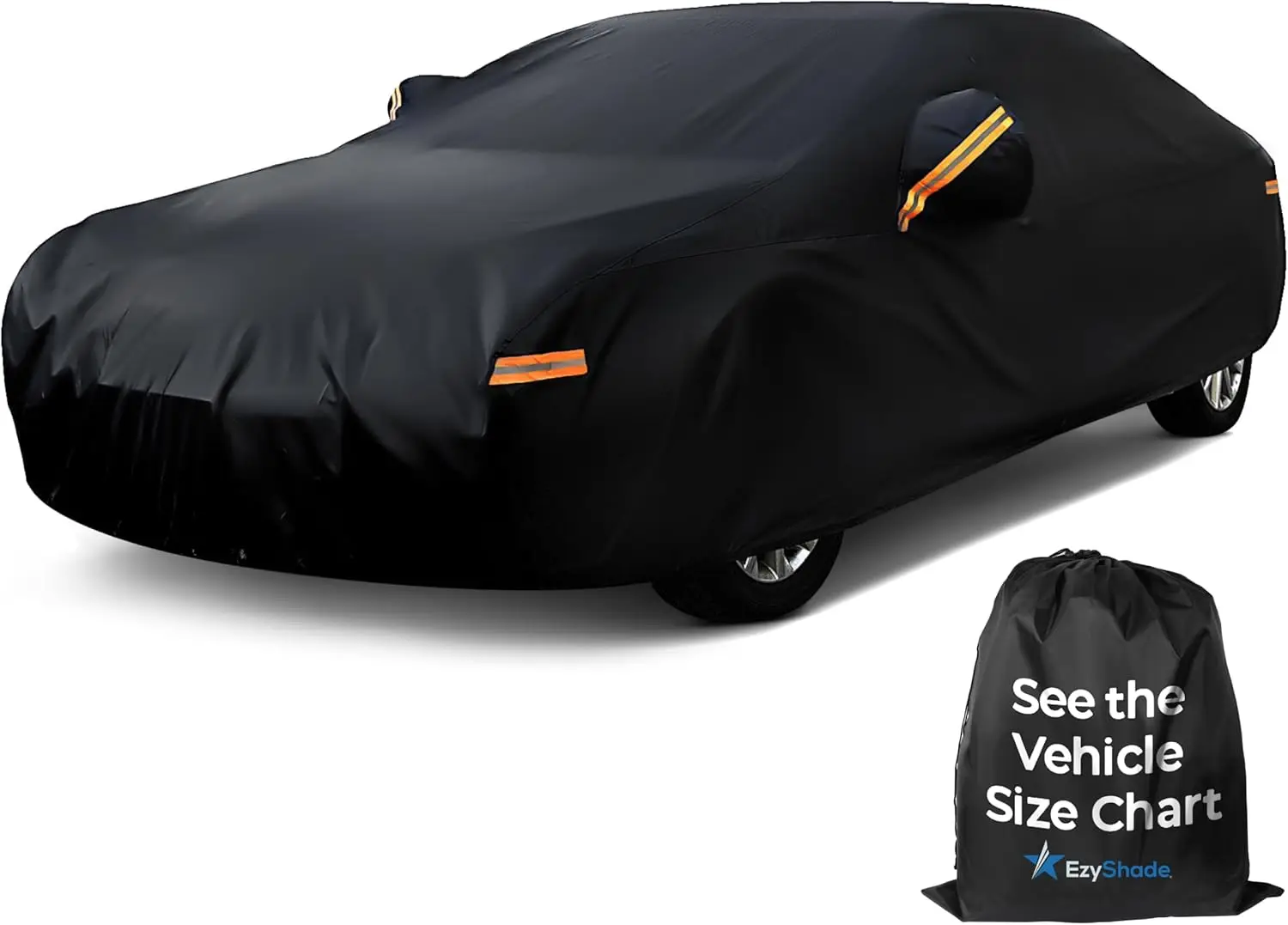 

See Vehicle Size-Chart for Accurate Fit. Outdoor Full Exterior Covers for Automobiles Sedan Hatch