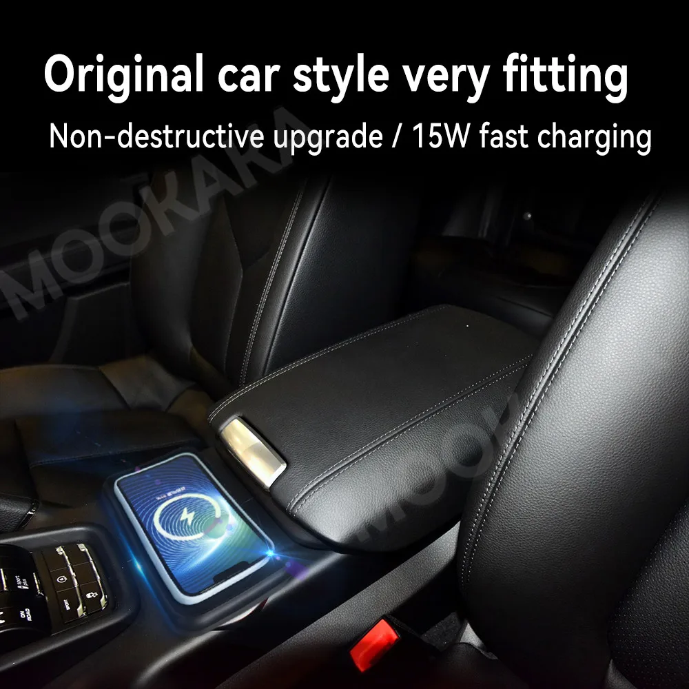 For Porsche Cayenne Macan 2011-2018 Quick QI Car Wireless Charger Fast Charging Intelligent Infrared Phone Dashboard