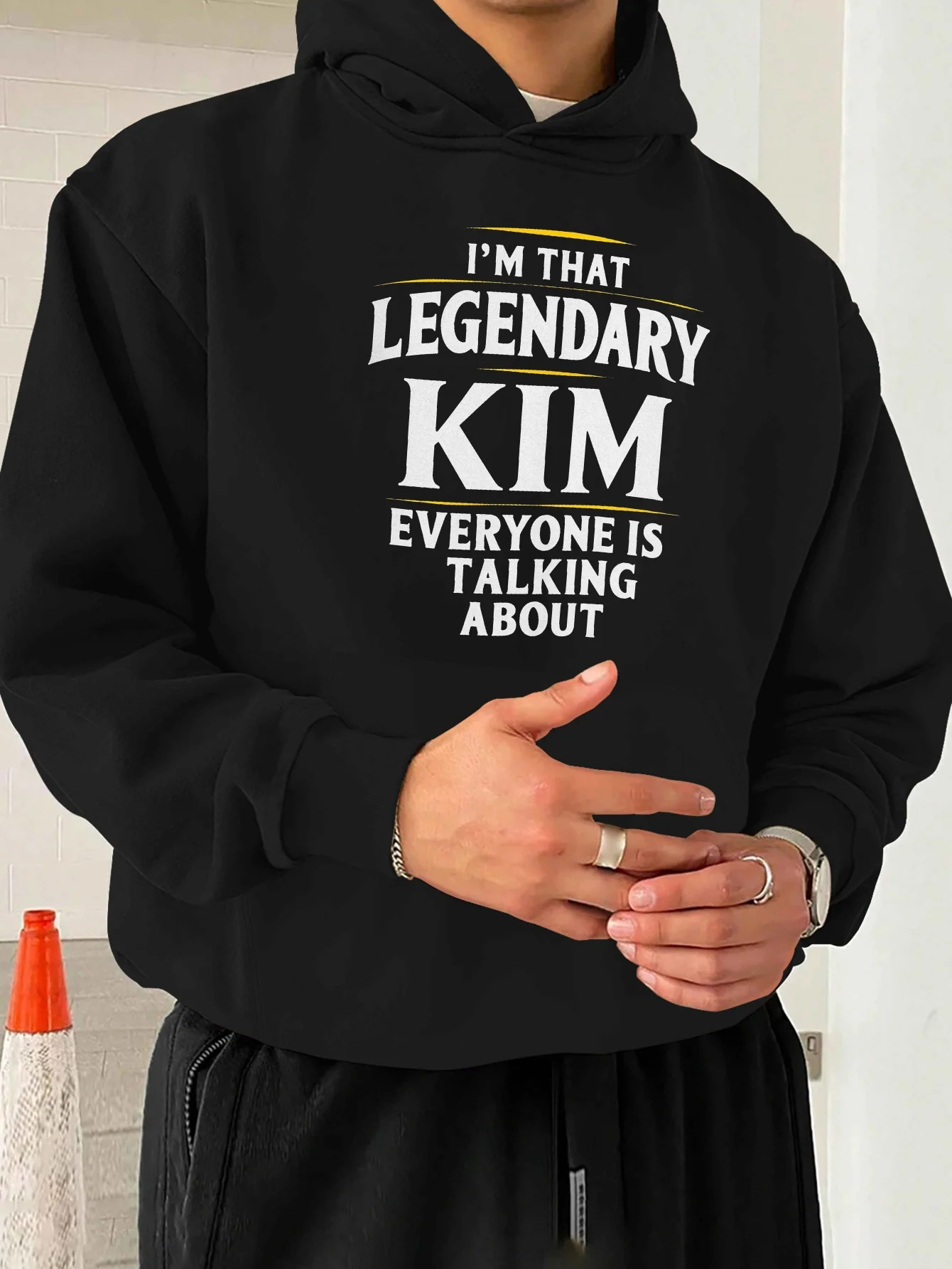 Men's Hoodie - "I'm… - image