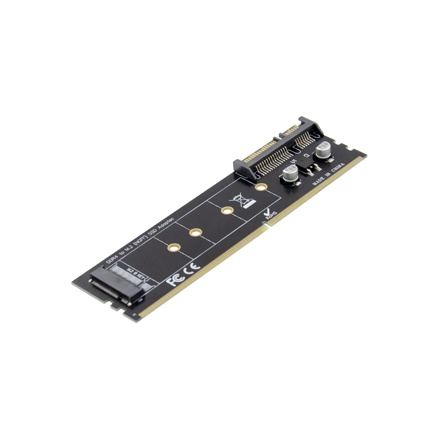 Sunweit ST521 Factory Mini PCIe M.2 SSD-адаптер DDR2 DDR3 DDR4 PCIe NVME M Key B key M.2 mini PCIe Adapter