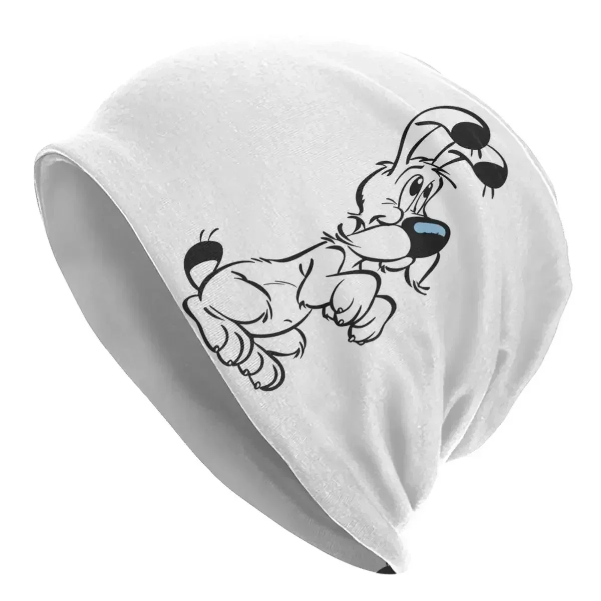 

Asterix And Obelix Dogmatix Ideafix Obelix Dog Skullies Beanies Hats Warm Autumn Winter Cap Knitted Bonnet Caps for Unisex Adult