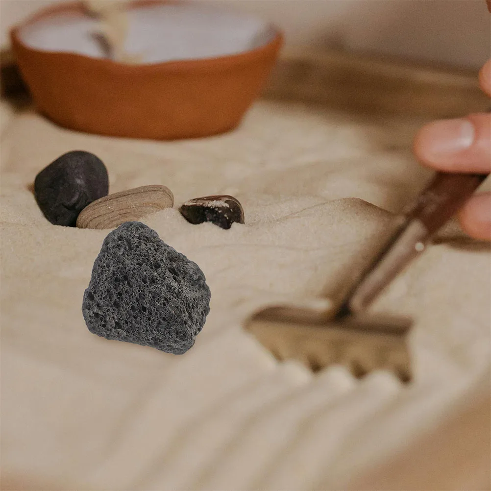 

Natural Volcanic Rock For Fish Tank Aquarium Decoration Volcanic Stone Ornament Potted Plants Water Purifying Efficient