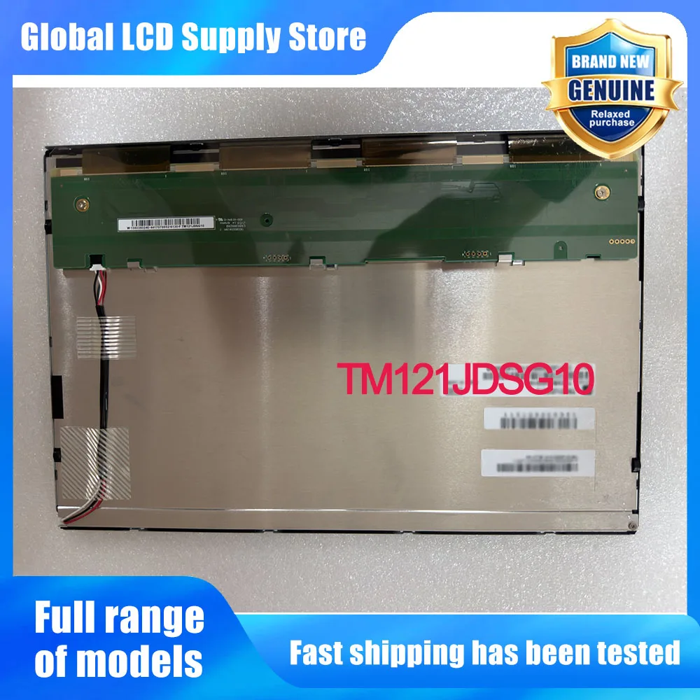 TM121JDSG10 12.1 Inch 1280*800 LCD Screen Display Panel Replacement for Industrial Control Laptop LCD Display Panel