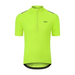 ARSUXEO Men's Cycling Jersey Short Sleeves Half Zipper Bike Shirts Biking Bicycle Road Bike Jerseys Mountain Bike shirts 609