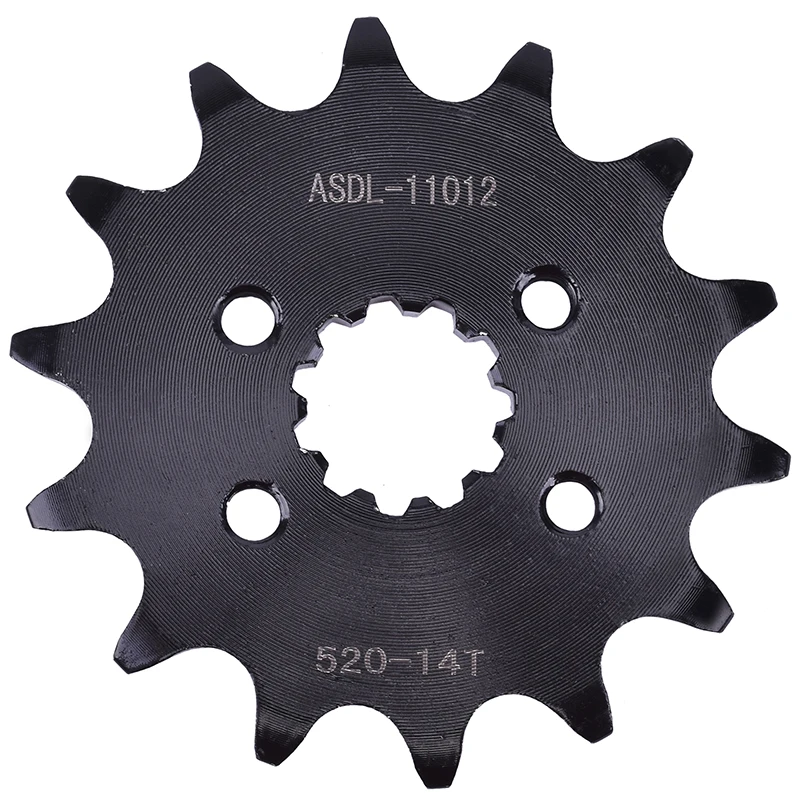 520 13T Motorcycle Front Sprocket For HONDA AX-1 XR250 XL250 M,N,P2 DegreeMD26 XL250 S,S2MD31