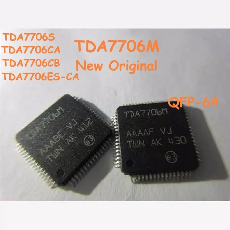 10-100pcs/lot TDA7706S TDA7706M TDA7706CA TDA06CB LQFP-64 Car Radio IC Tuner Chip Wireless transceiver chip New and Original