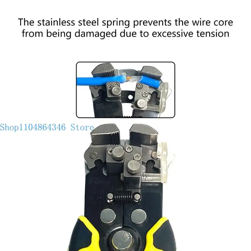 

5asd Professional ABS Wire Stripping Tool With Crimping And Cutting Capabilities