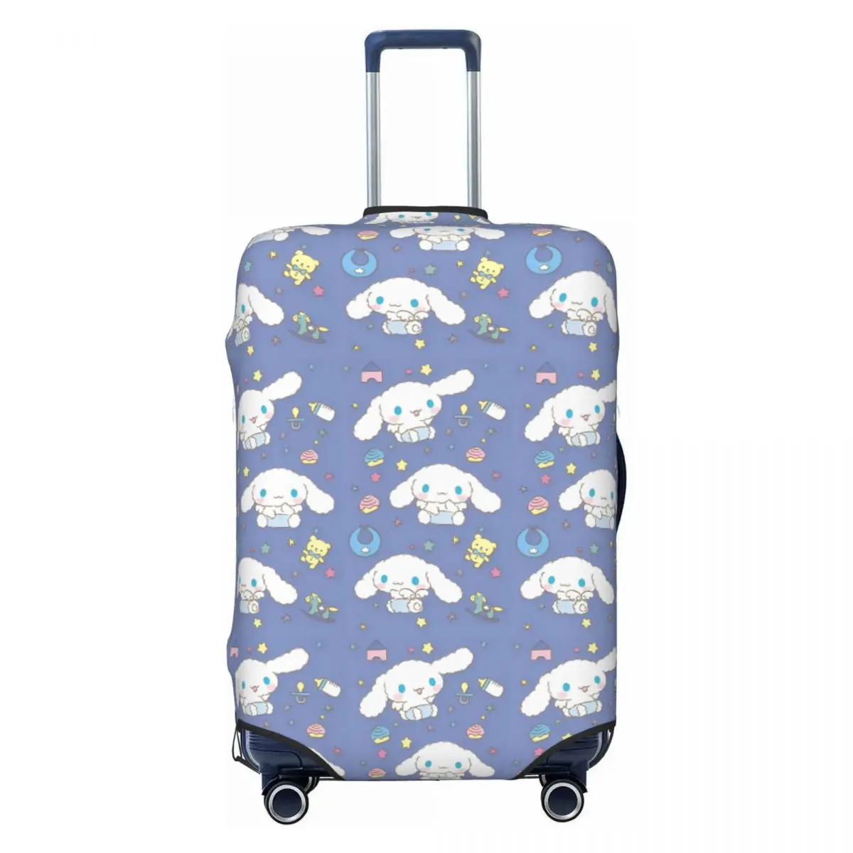 

Cuddly Cinnamoroll Cartoon Suitcase Cover Business Protection Flight Practical Luggage Accesories