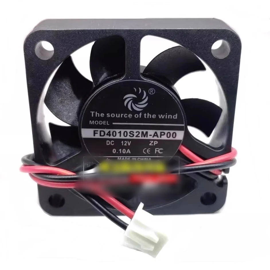 Free shipping new FD4010S2M-AP00 4010 12V 0.10A power supply electric vehicle charger cooling fan