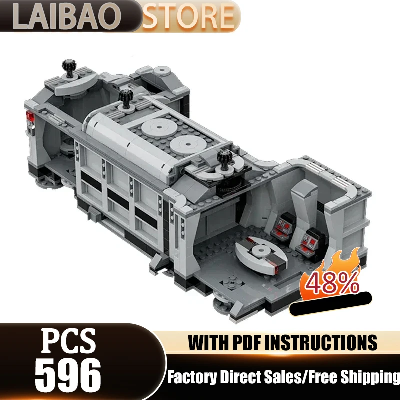 

Конструктор Star Movie Moc: Модель «Атака тёмных солдат» — высокотехнологичные кирпичики для самостоятельной сборки, игрушка для конструирования, праздничный подарок