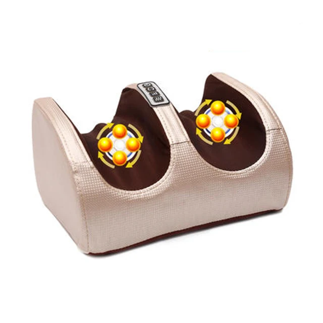 Elektrische voetmassage Shiatsu Kneden Deep Tissue Relax Verwarmde Roller Kalf Pijnbestrijding Vermoeidheid Spieren Vibrator Machine Gezondheid