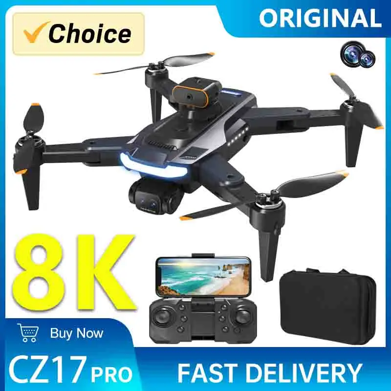 

CZ17Pro Mini Drone 8K Professional FPV Dron 4K Camera Aerial Photography RC Quadcopter Remote Control Aircraft Helicopter Toy